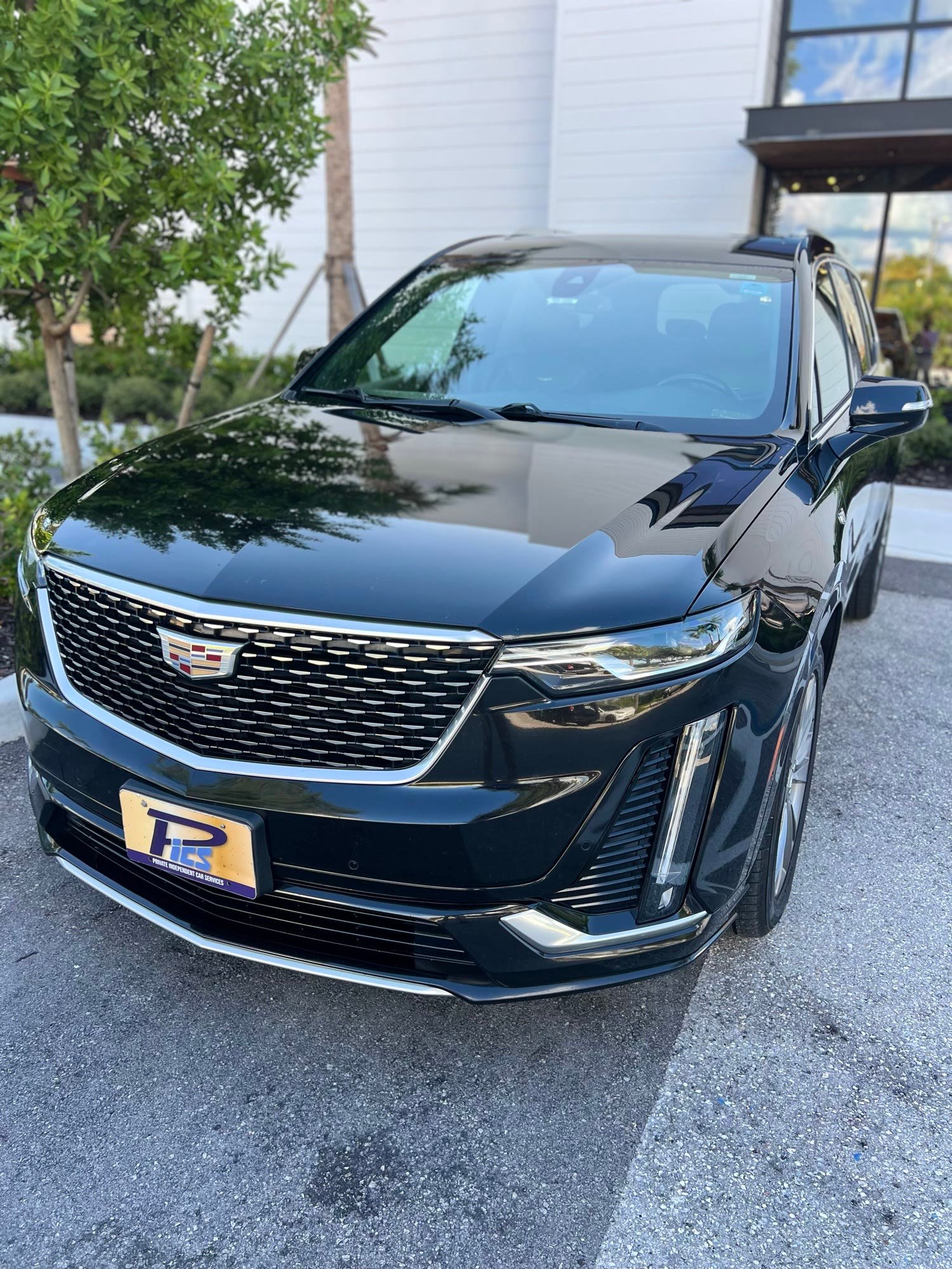 Black Cadillac SUV in Naples, Florida